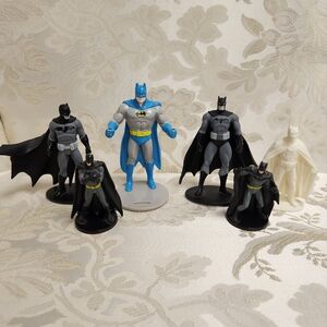 Lot of 6 DC Comics Batman Figures